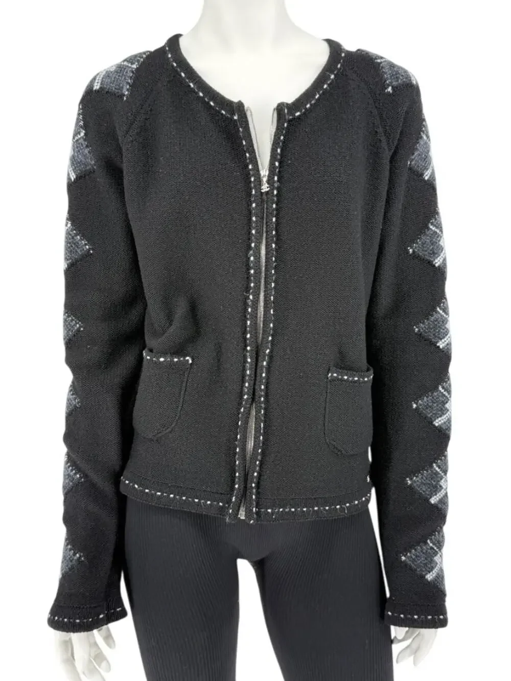Chanel 2002 Wool Sweater - Size 44